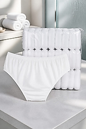 Tek Kullanımlık Beyaz Kadın Non-Woven Lazer Epilasyon ve Spa Külodu